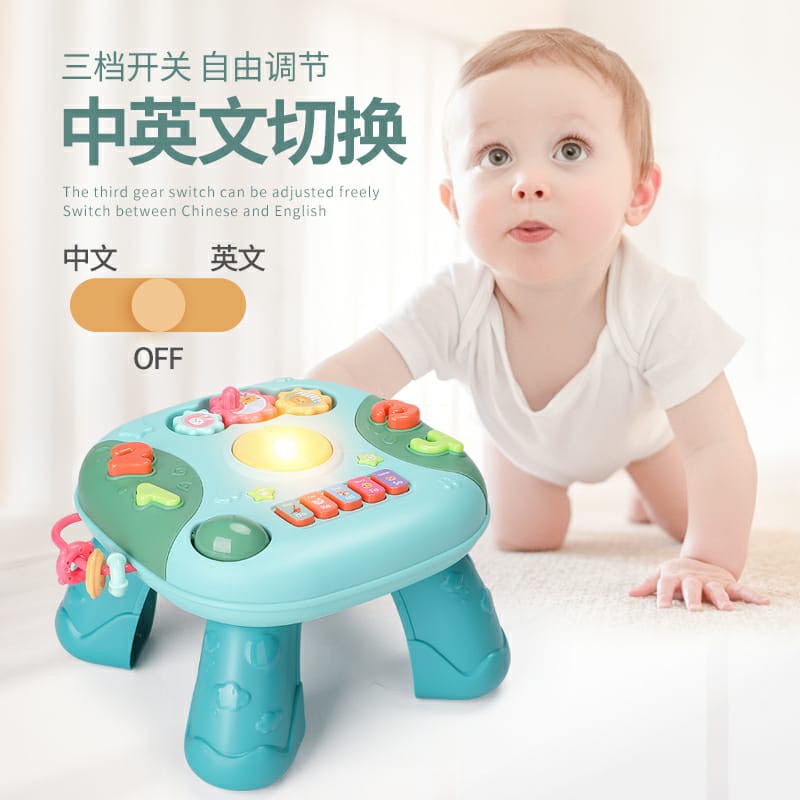 [Js18](6811)Mainan Anak Meja Edukasi Dini Multifungsi / Early Learning Table / Mainan Music