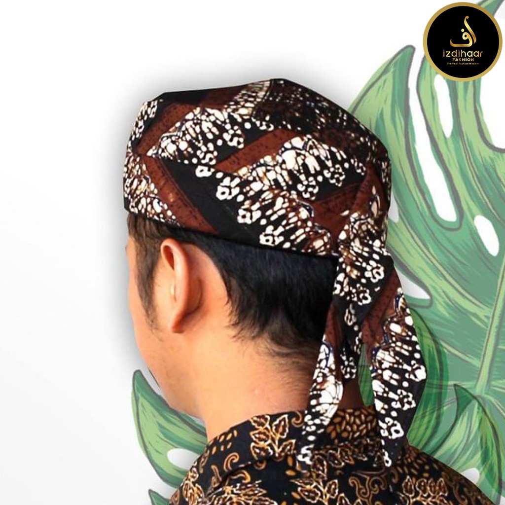 Peci Batik Jogokariyan Ori Motif Terbaru Udeng Songkok Kopiyah Batik Jogja Motif Parahiyangan