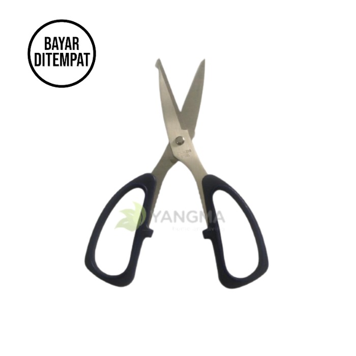 

Yangma Gunting Scissros E-30 Ukuran Besar Alat Tulis Pemotong Kertas Tajam Awet Hitam