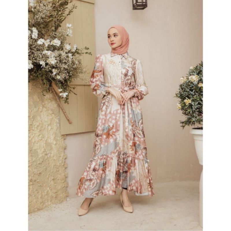 TISYA DRESS CINAMON BY WEARING KLAMBY (New)