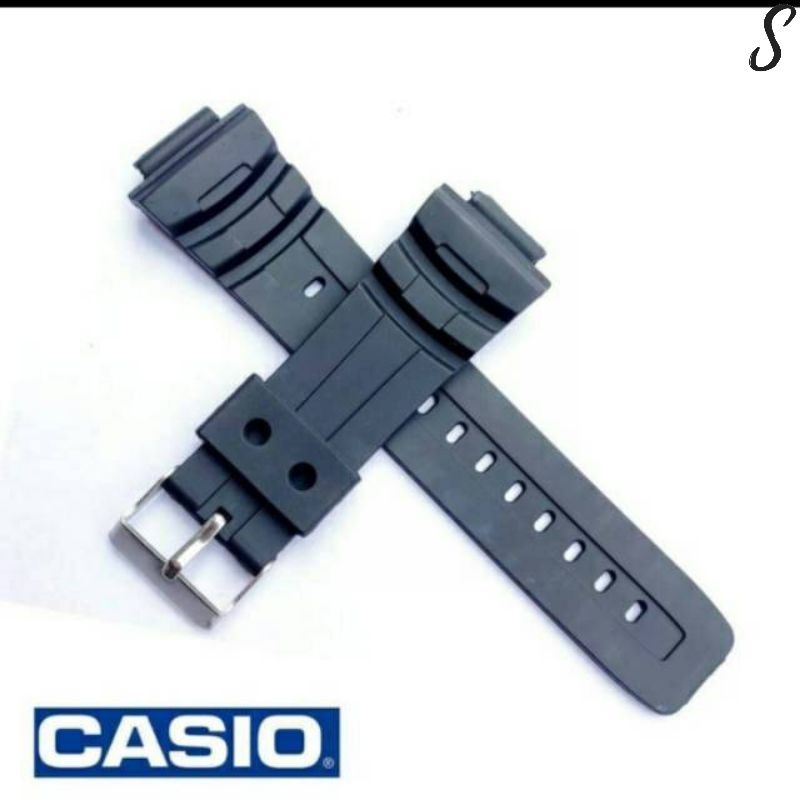 Tali Strap Jam Tangan Casio GA710 GA-710 G GA710G Rubber Strap Tali Karet Jam Casio GA 710