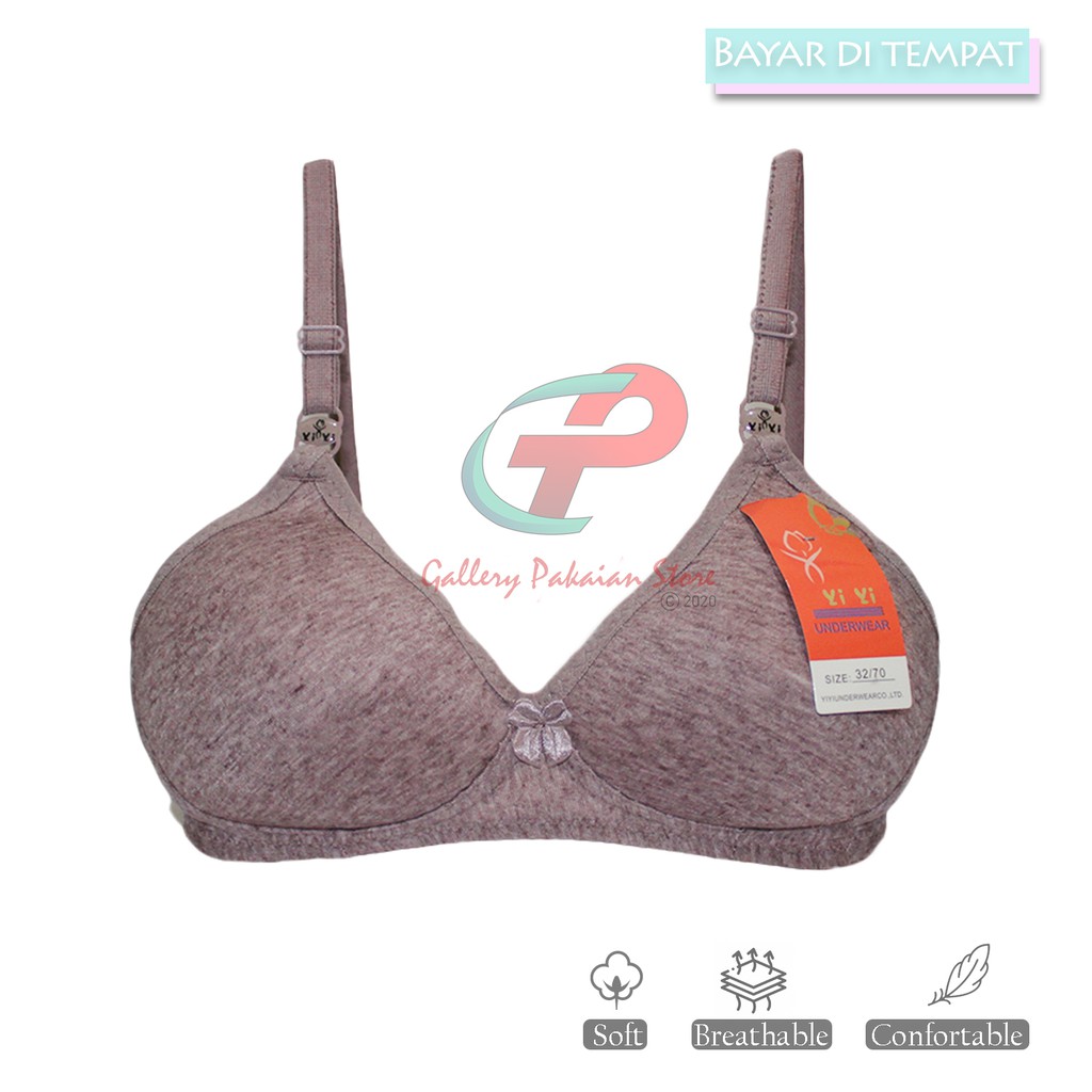 YIYI Bra Fashion Wanita Bra Wanita Murah BH Busa Tipis Push Up Bra REAL PIC