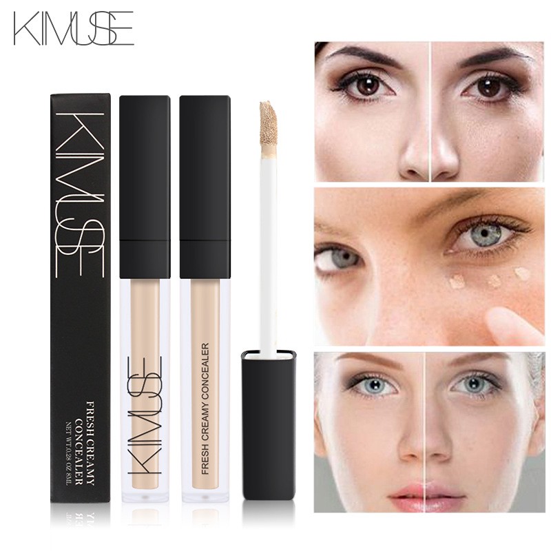 (READY &amp; ORI) Kimuse Fresh Creamy Concealer Medium Light Fair Canelle Custard Ginger KMS700