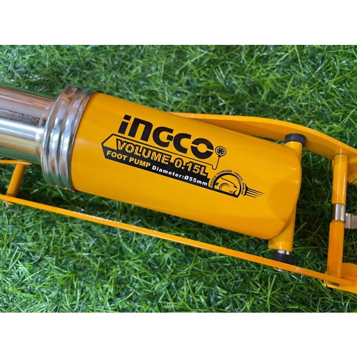 Foot Pump (12cm) INGCO MPP5511 Pompa Angin Manual Kaki Ban Mobil Motor