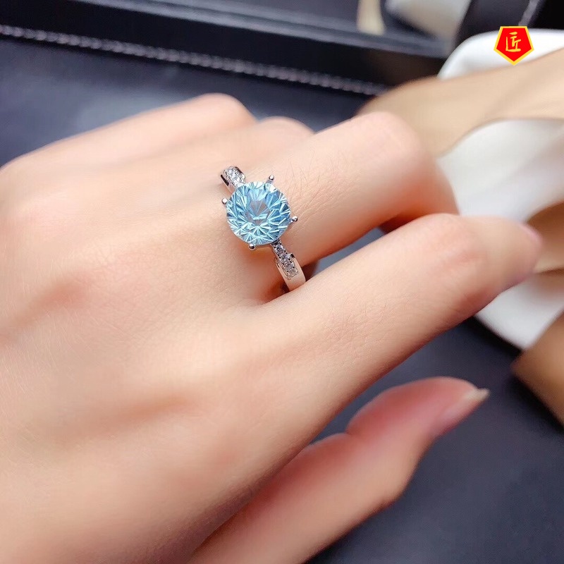 [Ready Stock]Classic Moissanite Ring Pt950 Simple Fashion