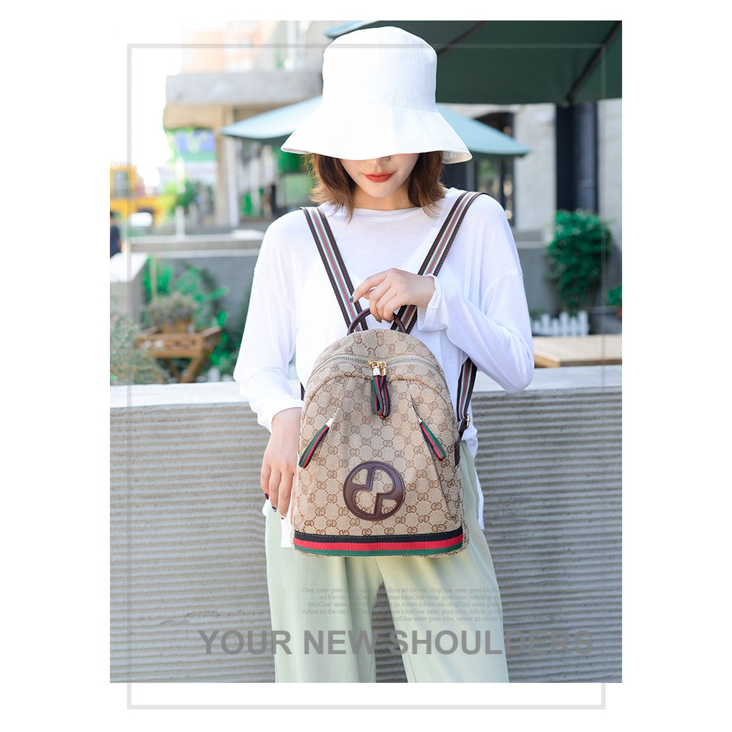 FASHION STYLISH TAS RANSEL IMPORT CANVAS  BACKPACK WANITA GROSIR  bags berkualitas bagus  460