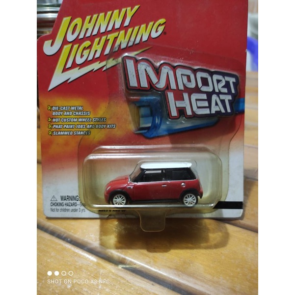 diecast johny lightning mini cooper