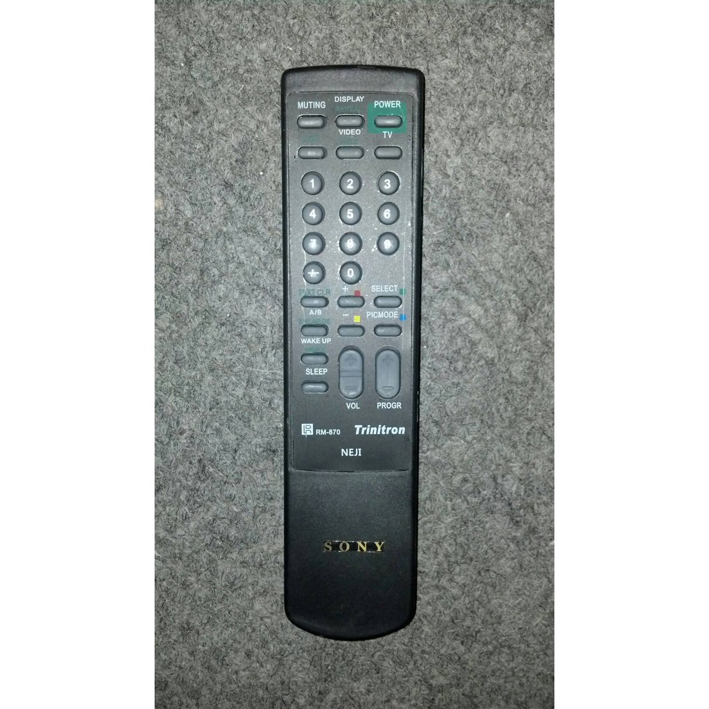 REMOT REMOTE TV SONY TABUNG TRINITRON RM-870