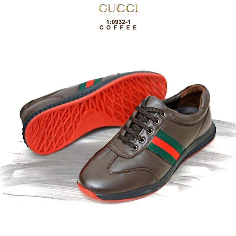 Sepatu Pria Gucci Premium Ori Leather