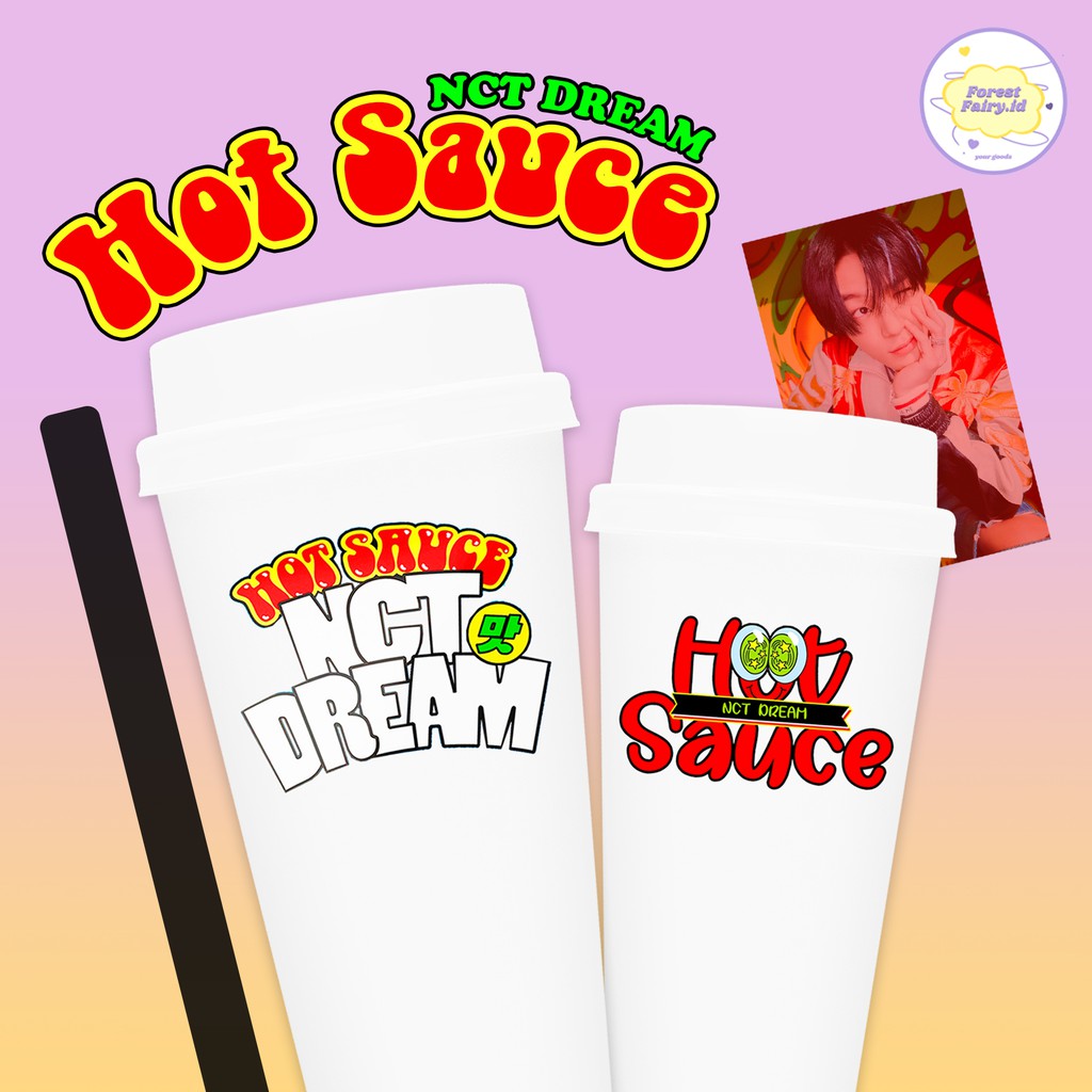 [ REUSEABLE CUP ] NCT DREAM HOT SAUCE