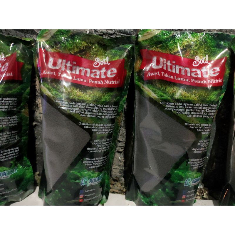Soil Aquascape ultimate soil media tanam Aquascape