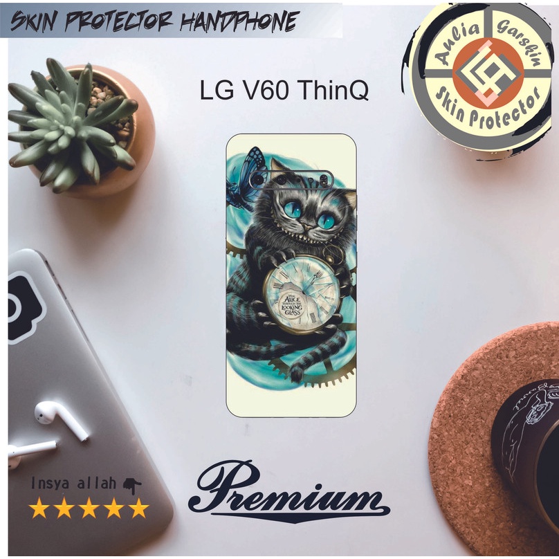 Dapat 2pcs Garskin HP LG V60 ThinQ Motif rrr - Free Custom Motif Via Chat