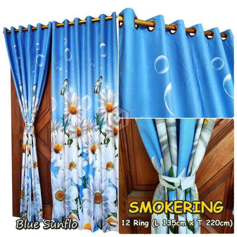 Hordeng pintu-jendela 12 ring