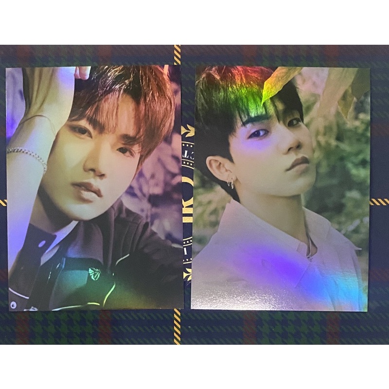 HYUNSUK JUNKYU POSTCARD TREASURE CHAPTER 3 CH 3 BLACK WHITE VER VERSION