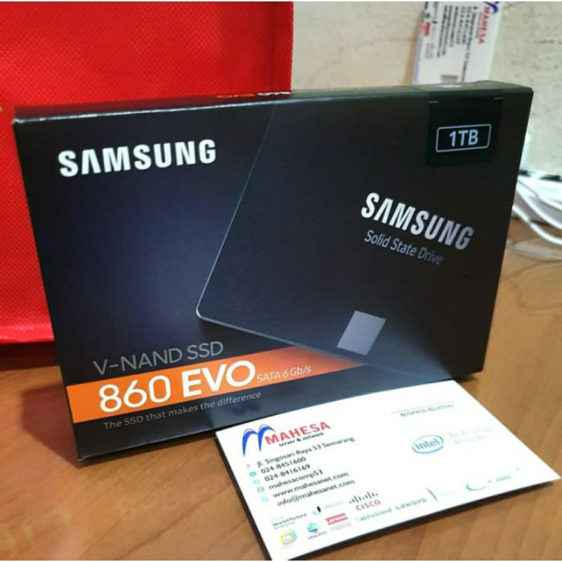 ssd samsung 860 evo 1tb 2 5in sata3 6gbps 2 5 inch solid state drive 550mbps garansi resmi 5th