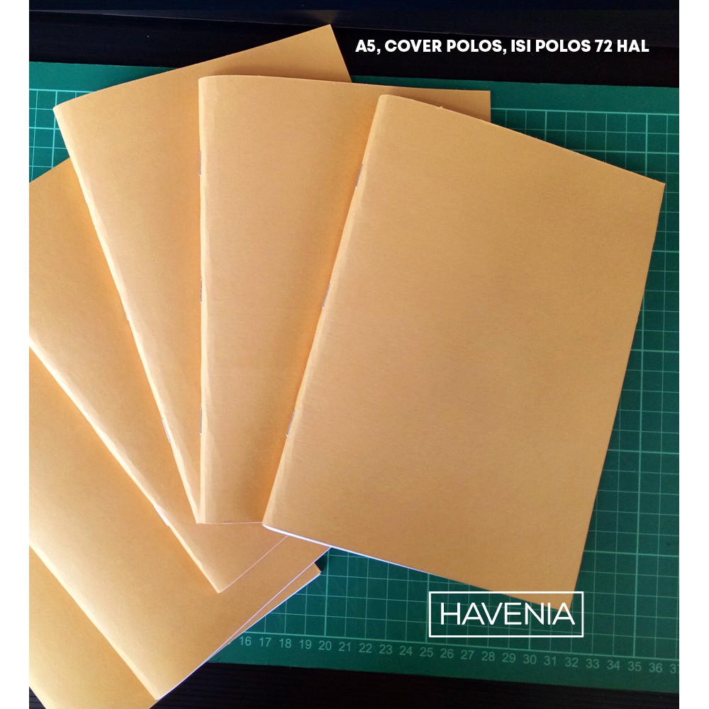 

Notebook Journal Planner / Buku Tulis Catatan Jurnal A5 - Cover Polos