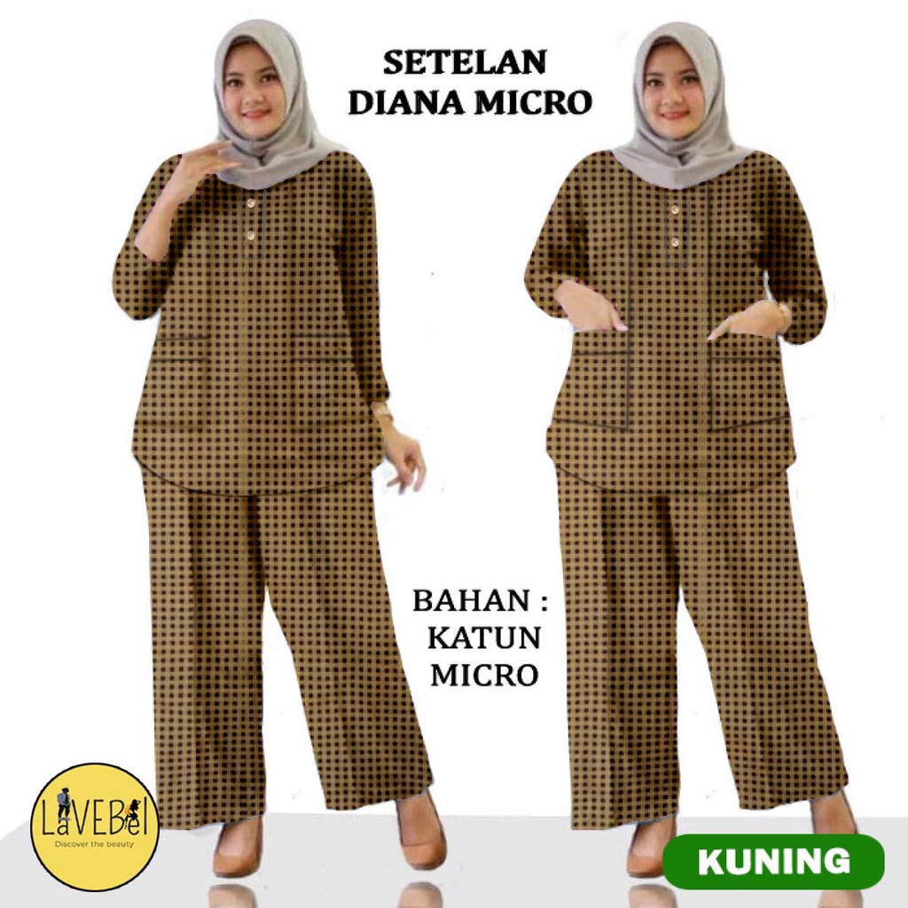 LVB Setelan Muslimah DIANA MICRO /uk. L - XL - XXL - 3XL/NEW 2021/Terbaru,Terlaris dan Termurah/Dian Micro /MUSLIM/Baju Jumbo Wanita/Set Muslimah Wanita/Baju Big Size Wanita/Set Jumbo/Celana Panjang/GRATIS ONGKIR CASHBACK COD/11864 11864 11872/ LAVEBEL