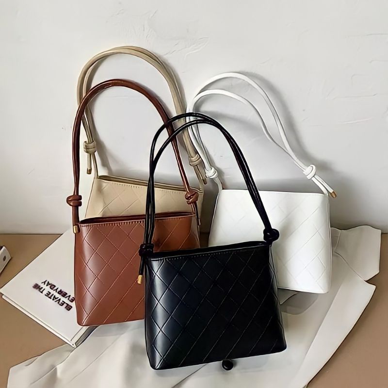 Tas Selempang Wanita Tali Korea Import Slingbag Bordir Shoulder bag multifungsi besar tas tebal cod 