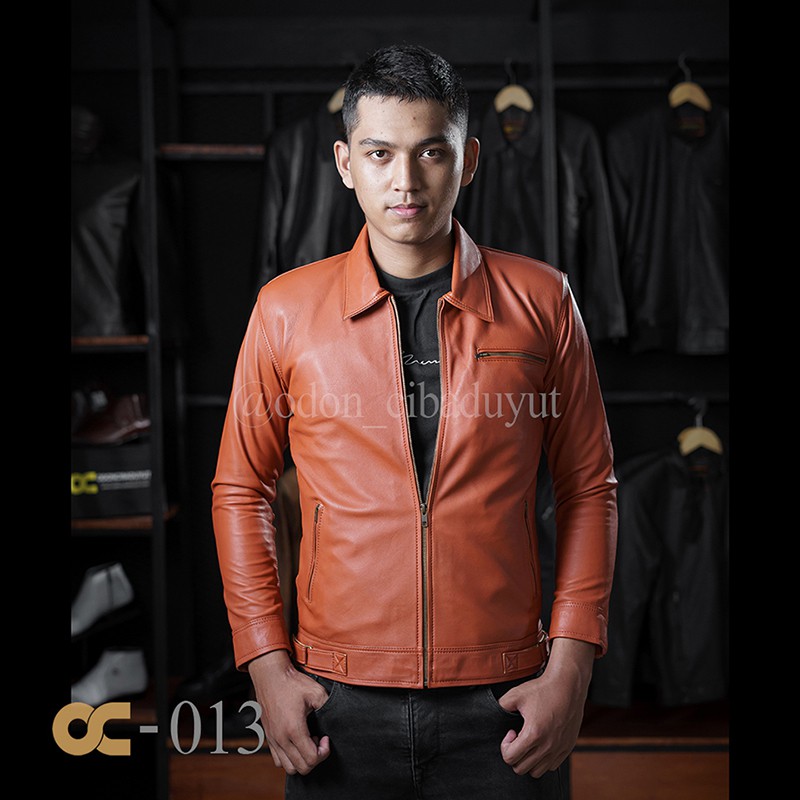 JAKET KULIT PRIA EXCLUSIVE OC-013