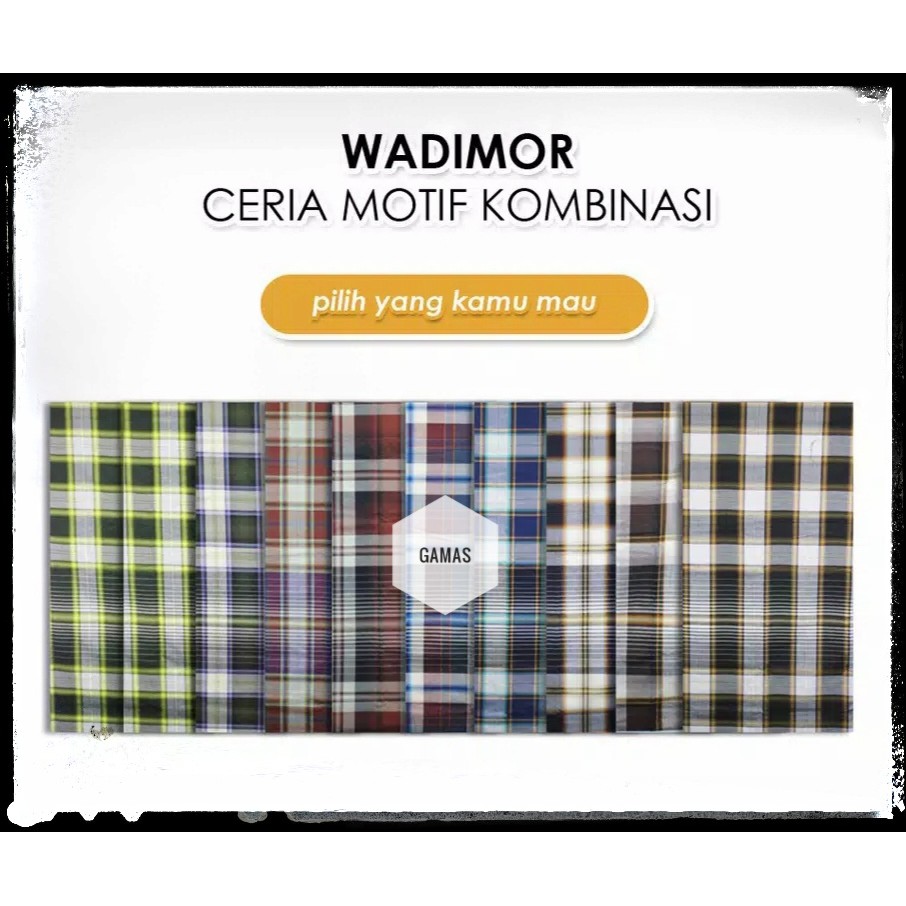 SARUNG WADIMOR MURAH ORIGINAL (GROSIR &amp; ECER)