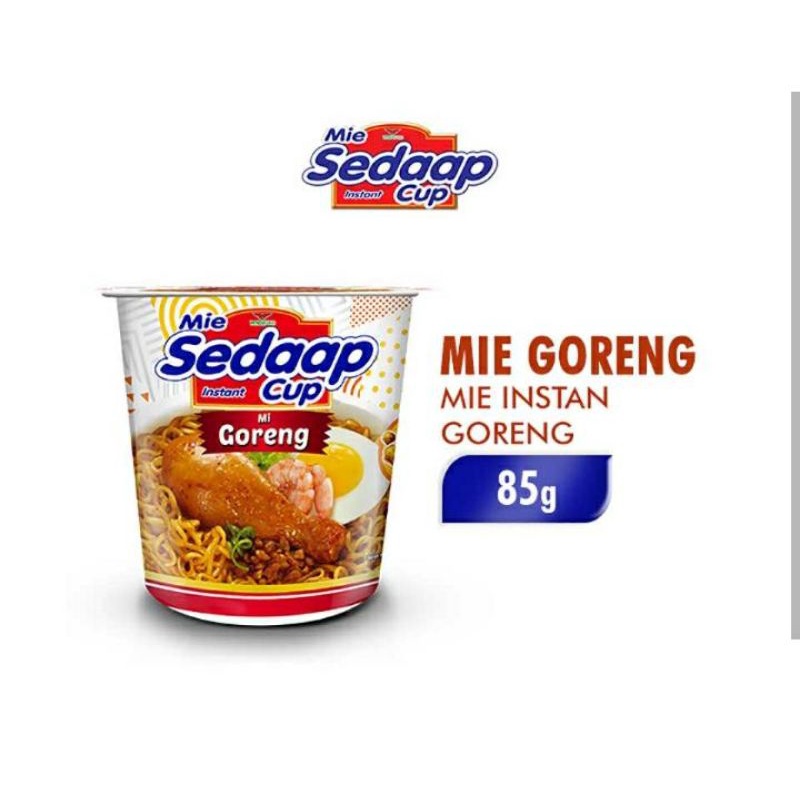 

Sedaap Mie Instant Cup Mi Goreng 85 g