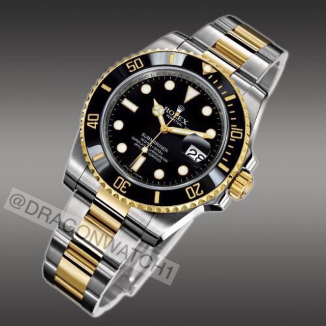 ［FREE BOX］Jam tangan submariner Rantai jam tangan pria cowok s1010