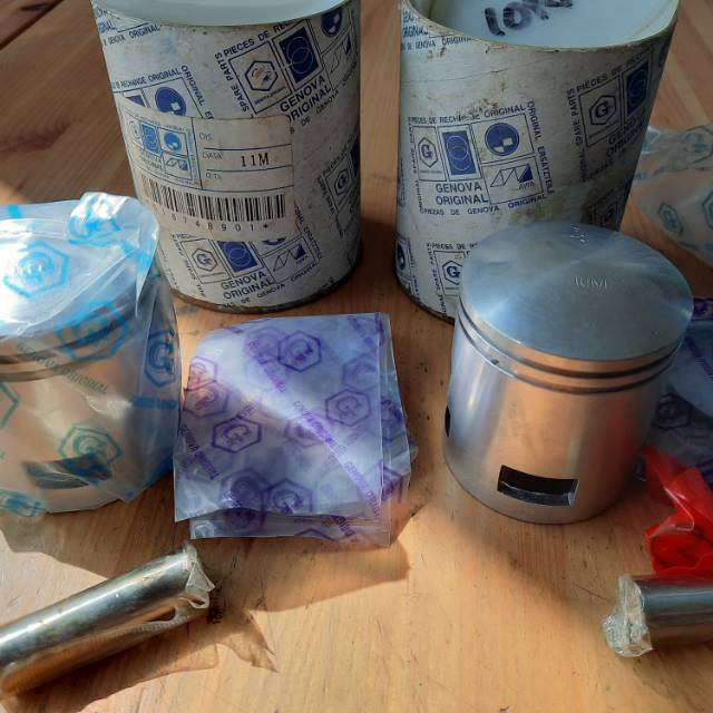 Piston Seher Genova Original Piaggio Vespa PX Series 10M 11M