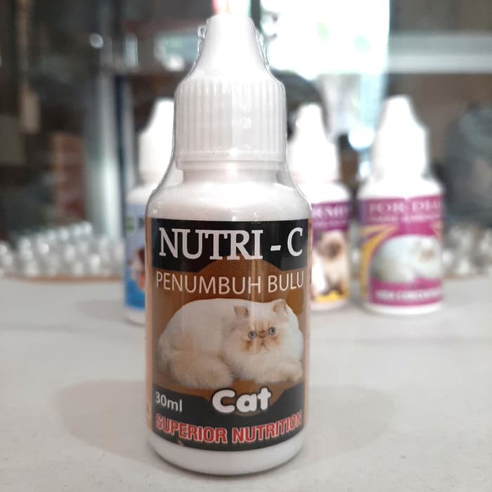 Nutri C 30ml Obat Tetes Penumbuh Bulu Penyubur Bulu Rontok