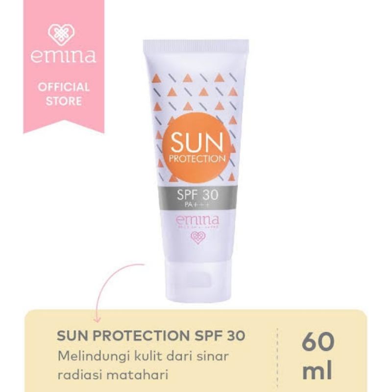Jual Emina Sun Protection SPF 30 PA ++ ( 60ml ) Shopee Indonesia