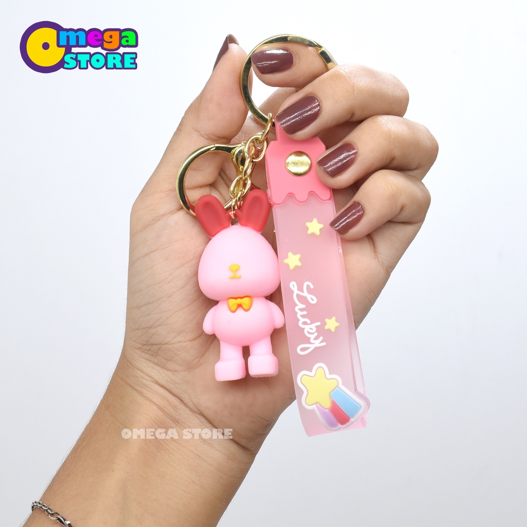 [O&amp;S] Gantungan Kunci Astronot Gantungan Tas Karakter Lucu Import Keychain Kaws-OS258