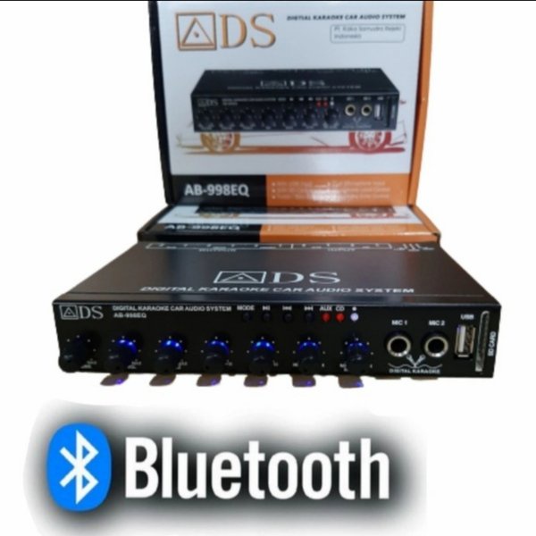 Parametrik Equalizer Bluetooth ADS AB 999KEQ Parametrik Equalizer BLUETOOTH Karoke USB Murah