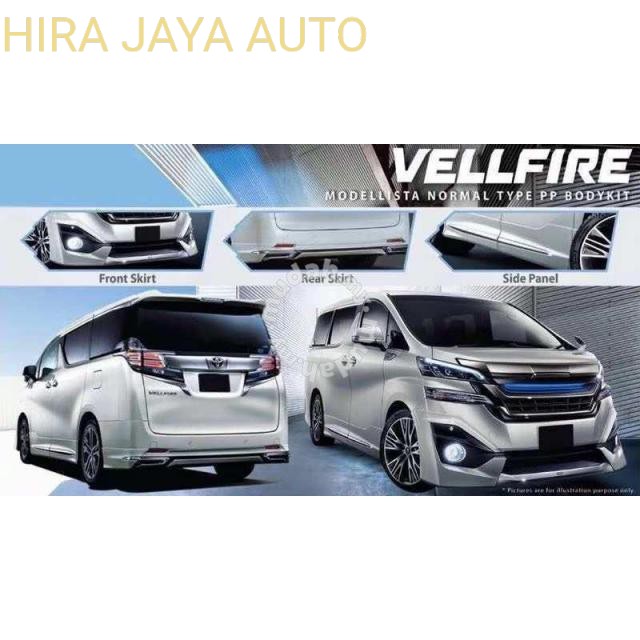 Bodykit Vellfire Atpm 2016 Modellista