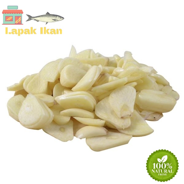 

Bawang Putih Iris Berkualitas - 250 Gram