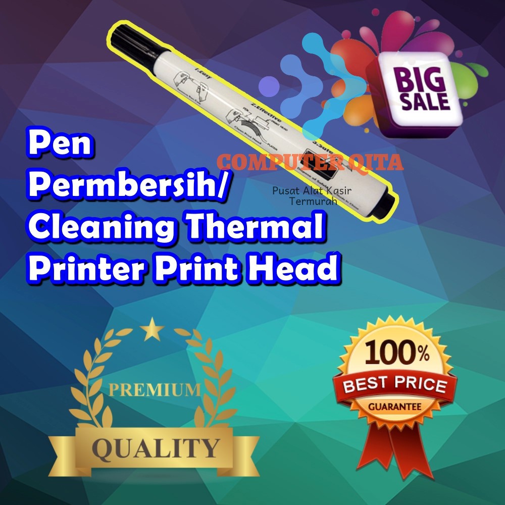 

Pen Spidol Pembersih Print Head Thermal / Cleaner Print Head Mantap