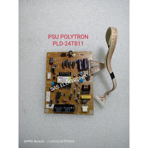 PSU POWER SUPLAY REGULATOR TV LED POLYTRON 22-24 INCH PLD-24T811 PLD24T811 PLD 24T811