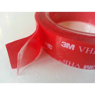 

Double Tape 3M Red (Merah) Transparent Gel 22mm