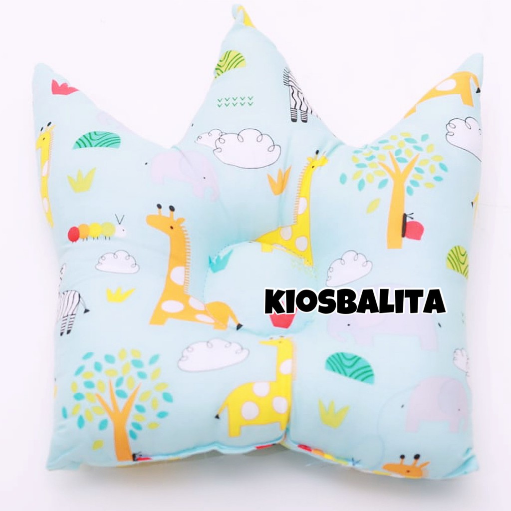 BANTAL PEYANG / BANTAL TIDUR BAYI / CROWN PILLOW / BABY PILLOW