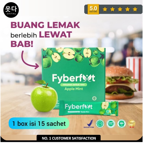 Minuman Diet Serat Fyberfyt Suplemen Detox Pelangsing Penurun BB Alami