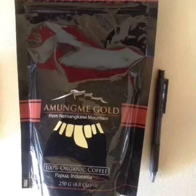 Amungme Gold Coffee Biji 250gr
