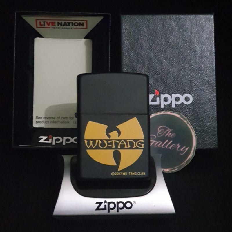 ⭐⭐⭐⭐⭐ 29711 ORIGINAL ZIPPO WU TANG CLAN