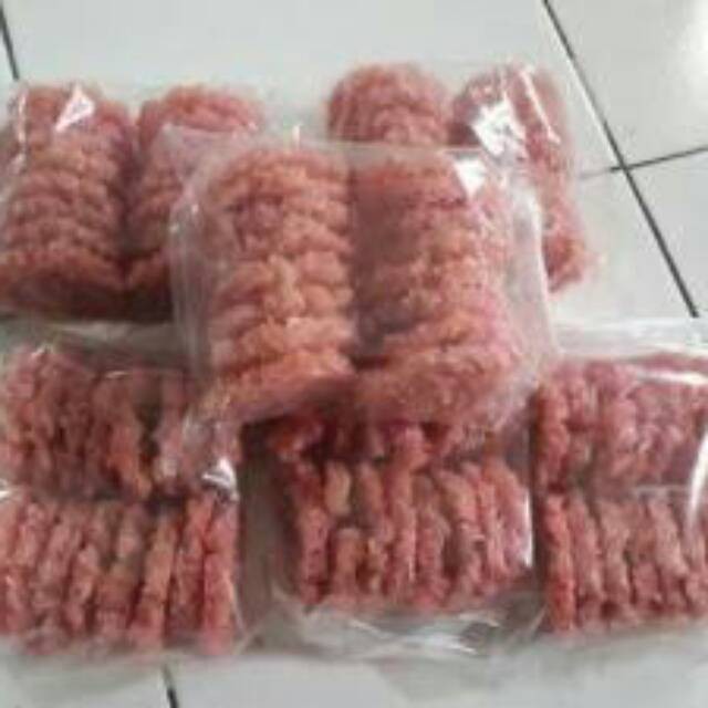 Rengginang Mentah (isi 18 pcs) rasa Terasi/Ketan Hitam/Bawang Asli Garut