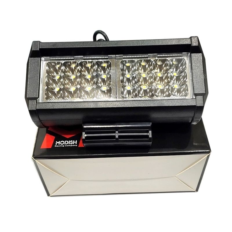 LAMPU TEMBAK MODISH 5507 PUTIH FLASH BIRU