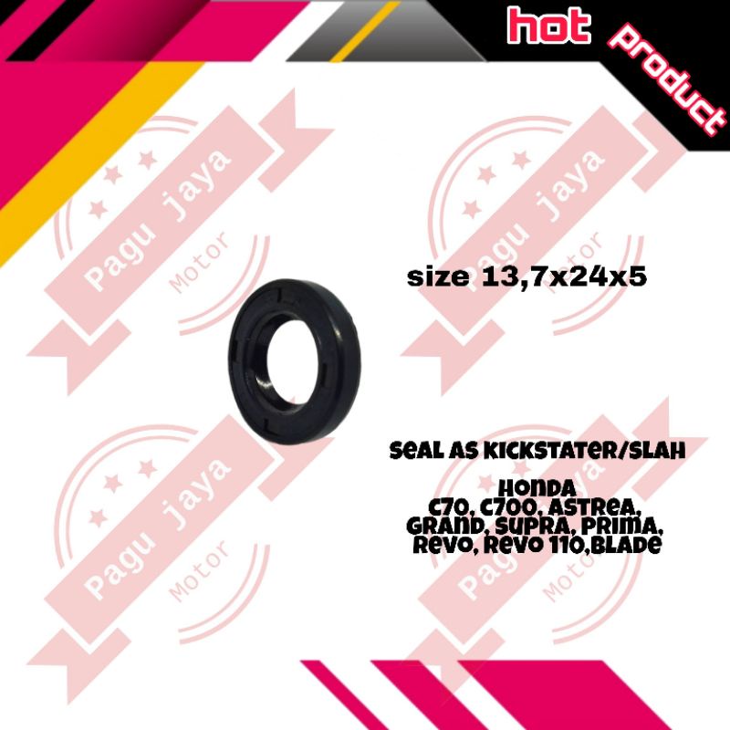 seal as kick stater honda grand prima supra astrea revo blade c70 c700