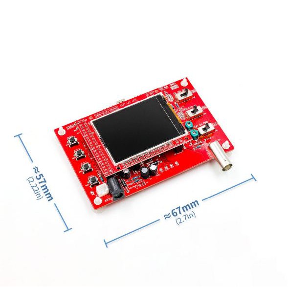 Digital Oscilloscope DSO138 Module Kit Osiloskop Osciloscop Osiloskop 2.4 inch TFT LCD Display IMsps