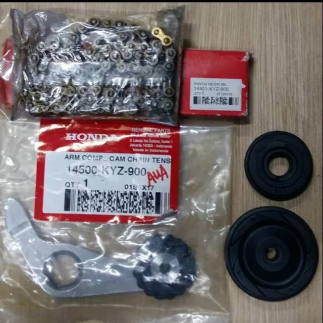 Rantai rante keteng kamrat set supra x 125 helm in HGP Rantai rante keteng kamrat set supra x 125 helm in HGP