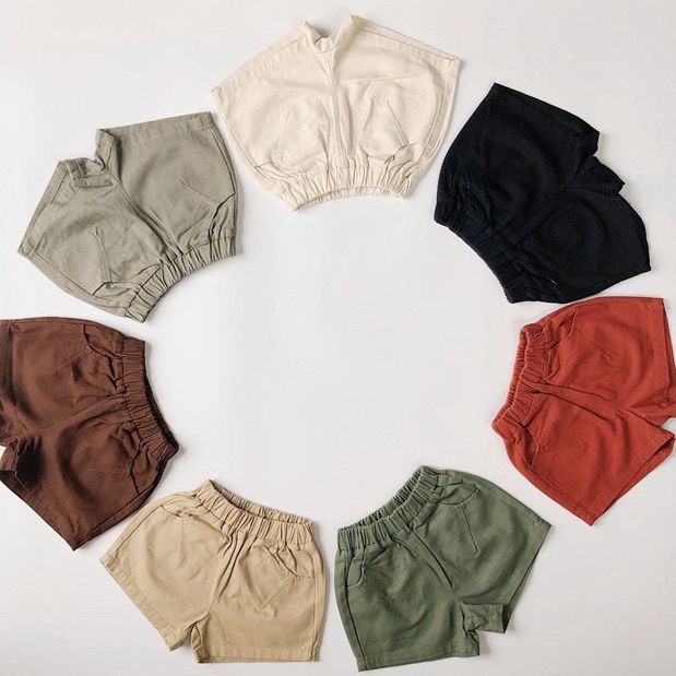 1-5 thn | Celana Pendek Karet Anak Cargo Jalan Formal Bayi Catalog KQHZ KE