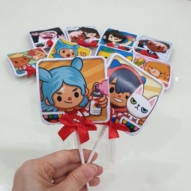 

Toca Boca Permen Lolipop Ulang Tahun 12pc Custom
