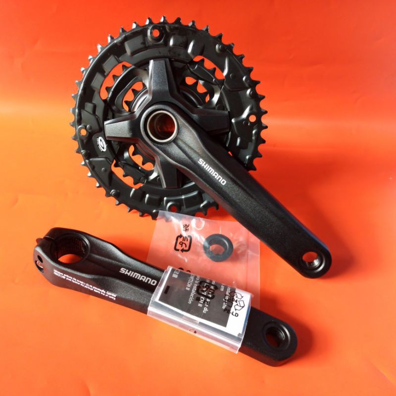 Crank Shimano Altus MT210 HT2 Hollow Tech Triple - 3 Speed 44T Tanpa BB