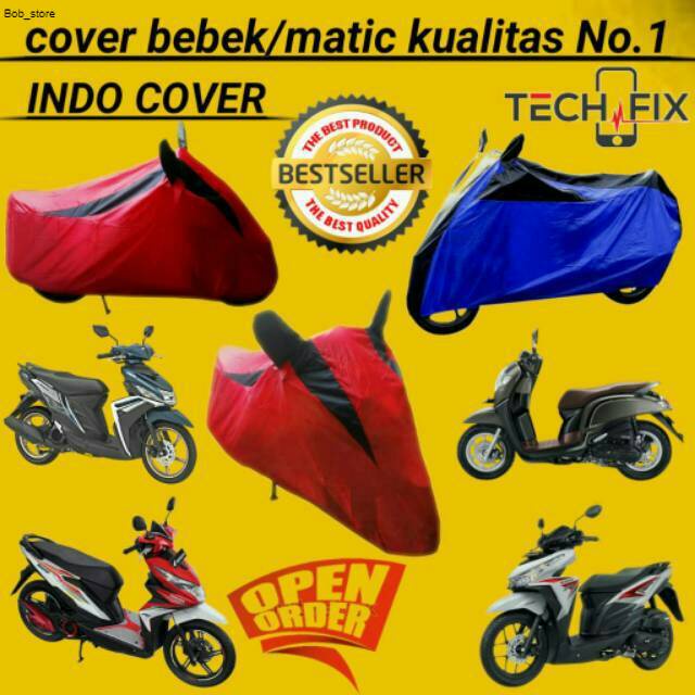 Jual Cover motor pelindung motor Vario / mio s/ fino/ aerox 125/ soul