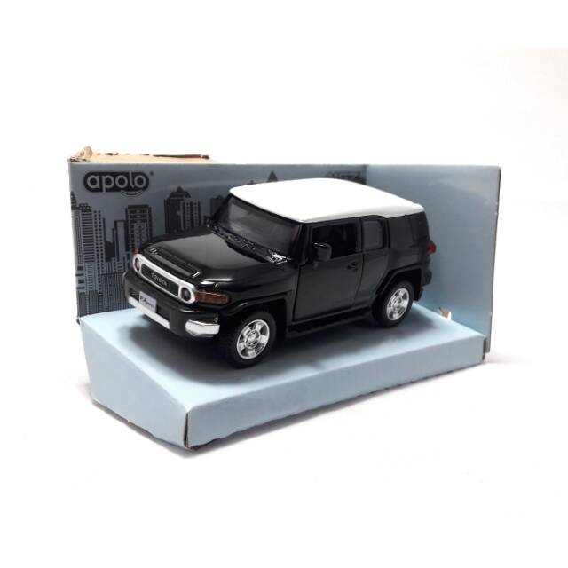 Toyota Fj Cruiser Hitam Diecast Apolo Msz